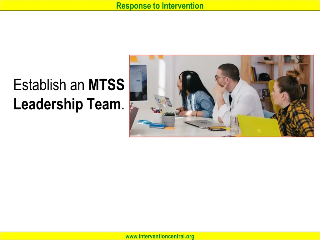 response to intervention 1