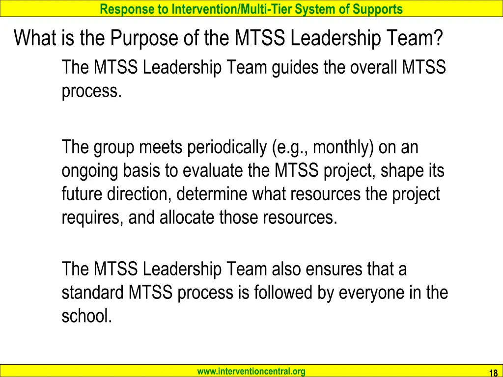 response to intervention multi tier system 15