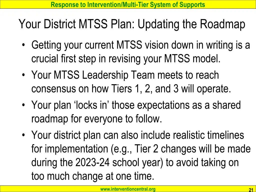 response to intervention multi tier system 17