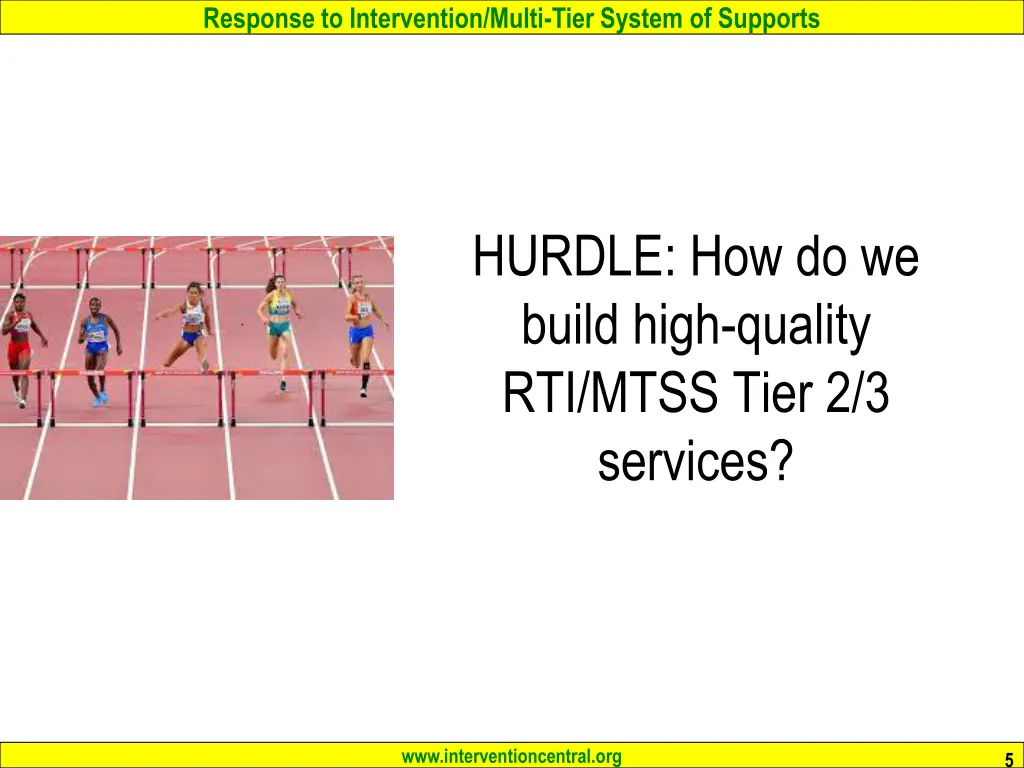 response to intervention multi tier system 4