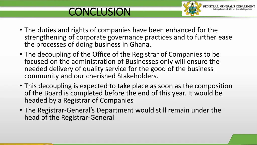 conclusion conclusion