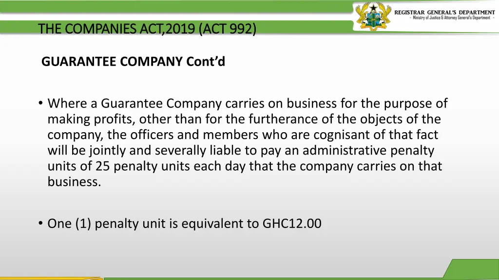 the companies act 2019 act 992 the companies 3
