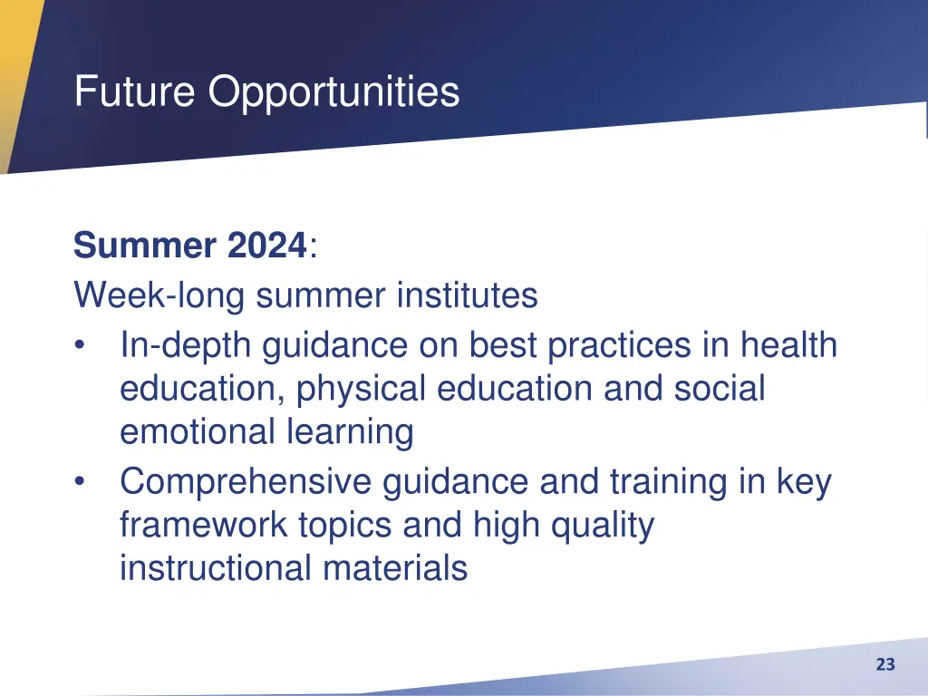 future opportunities 1