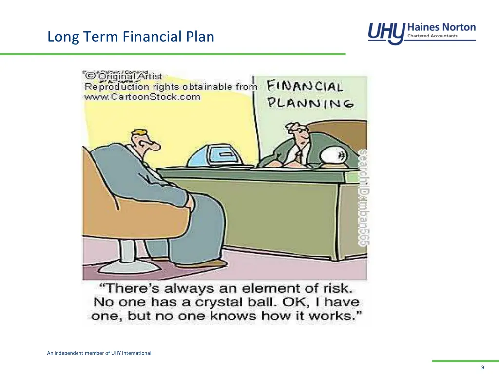 long term financial plan