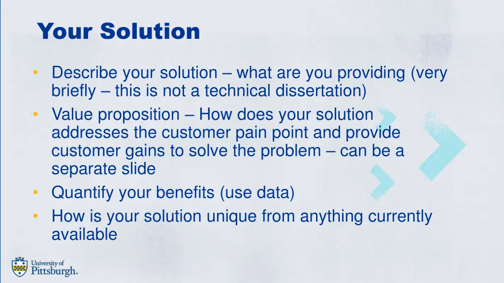 your solution