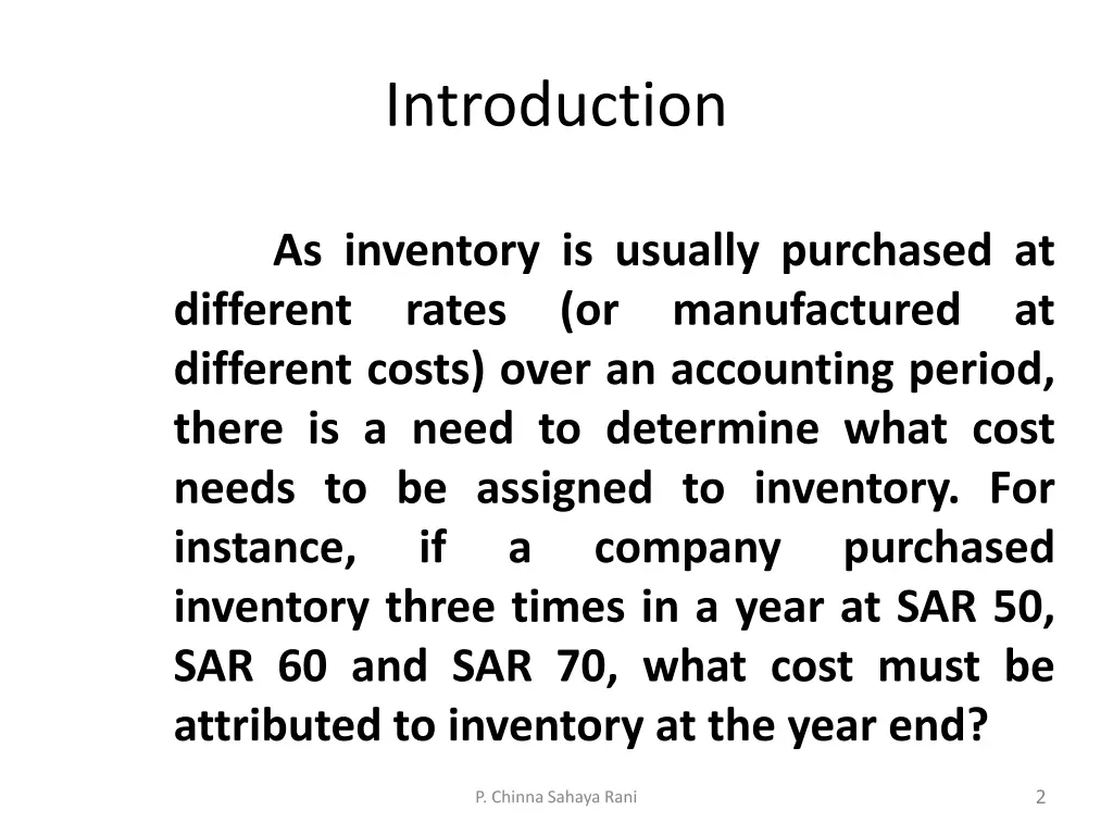 introduction