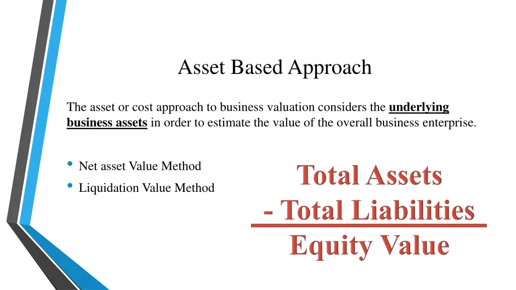 asset based approach