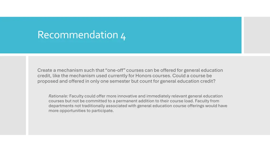 recommendation 4