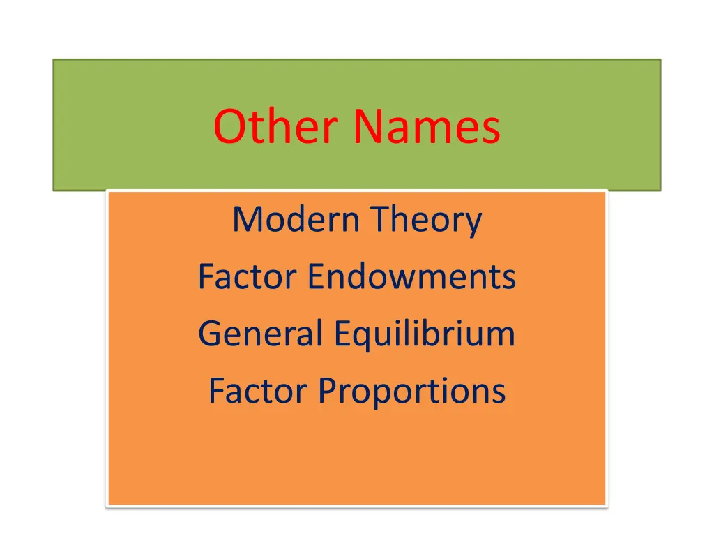 other names