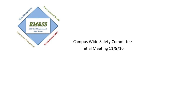 campus wide safety committee