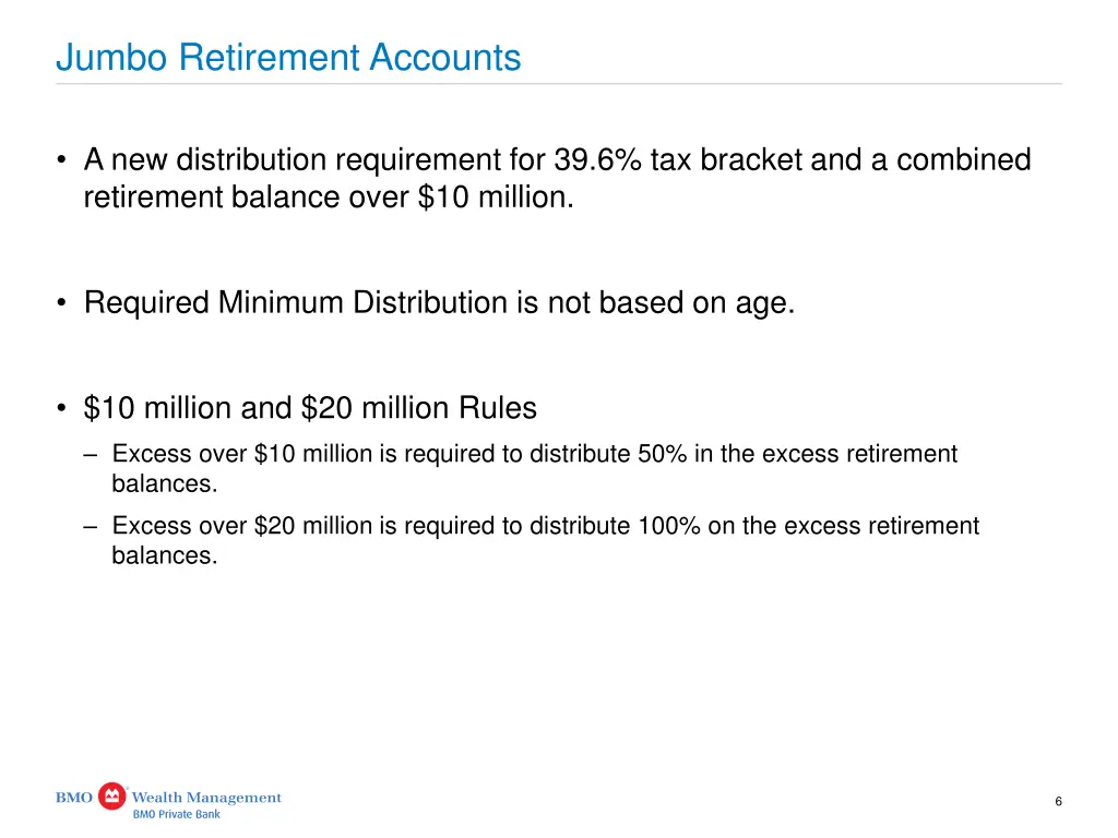 jumbo retirement accounts