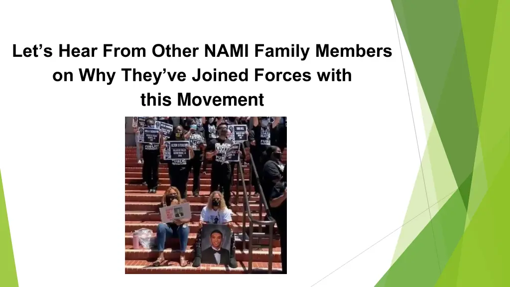 let s hear from other nami family members