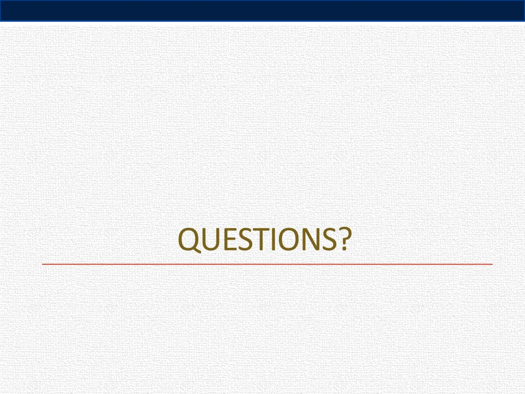 questions