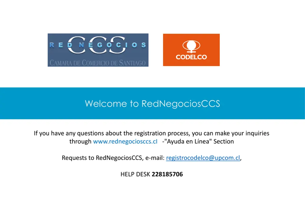 welcome to rednegociosccs