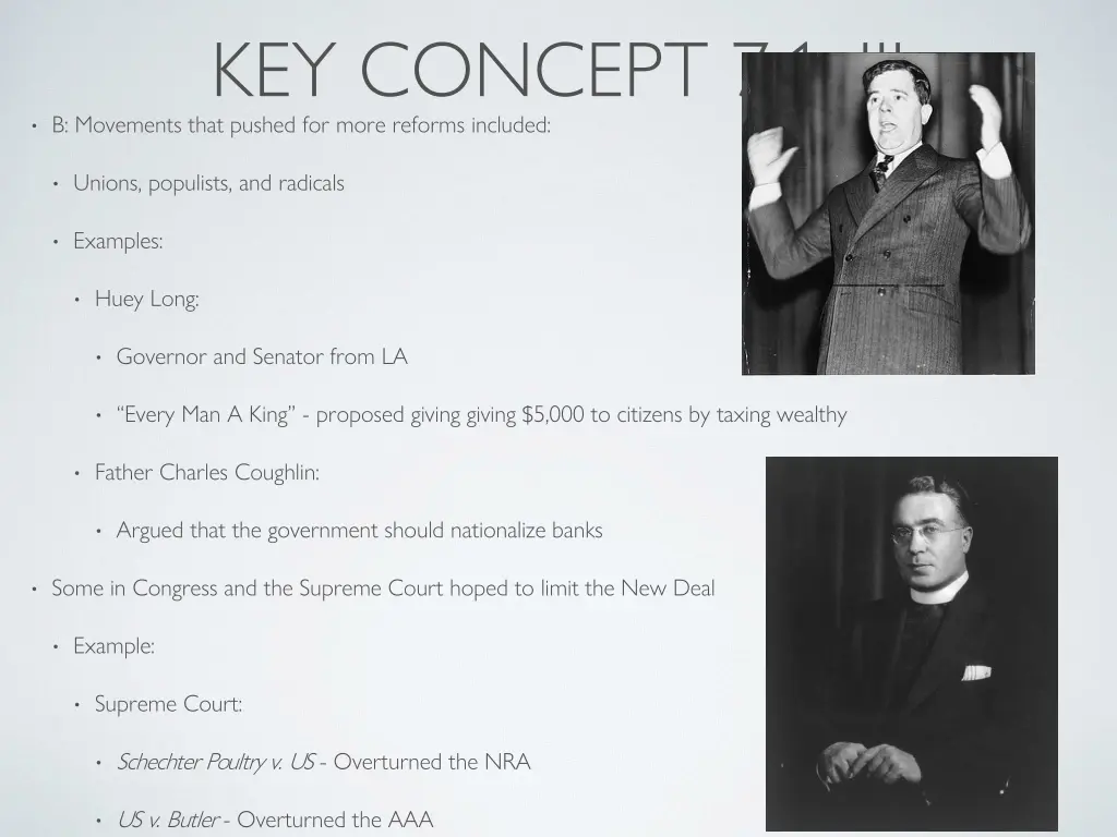 key concept 7 1 iii b movements that pushed