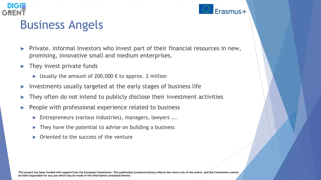 business angels