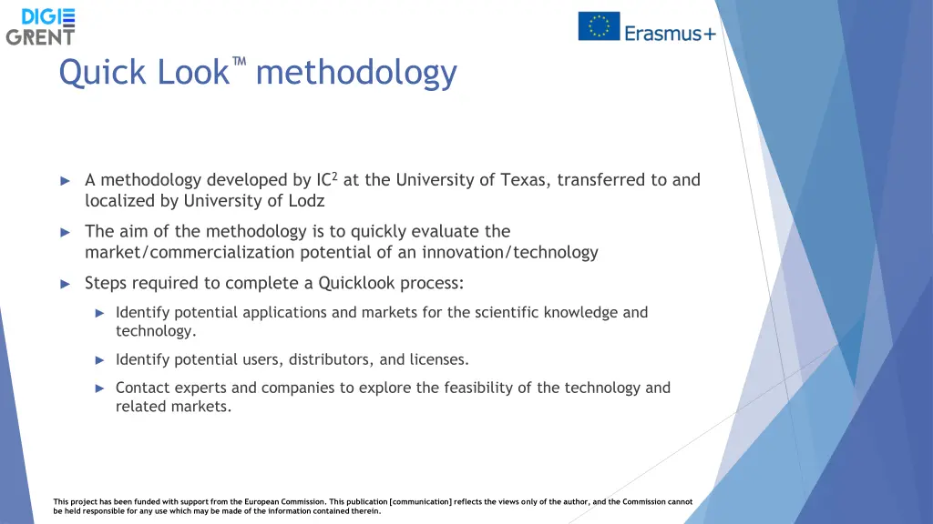 quick look methodology