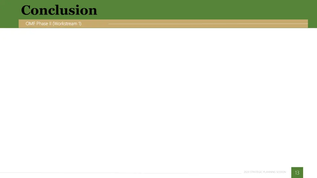 conclusion