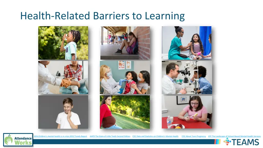 health related barriers to learning