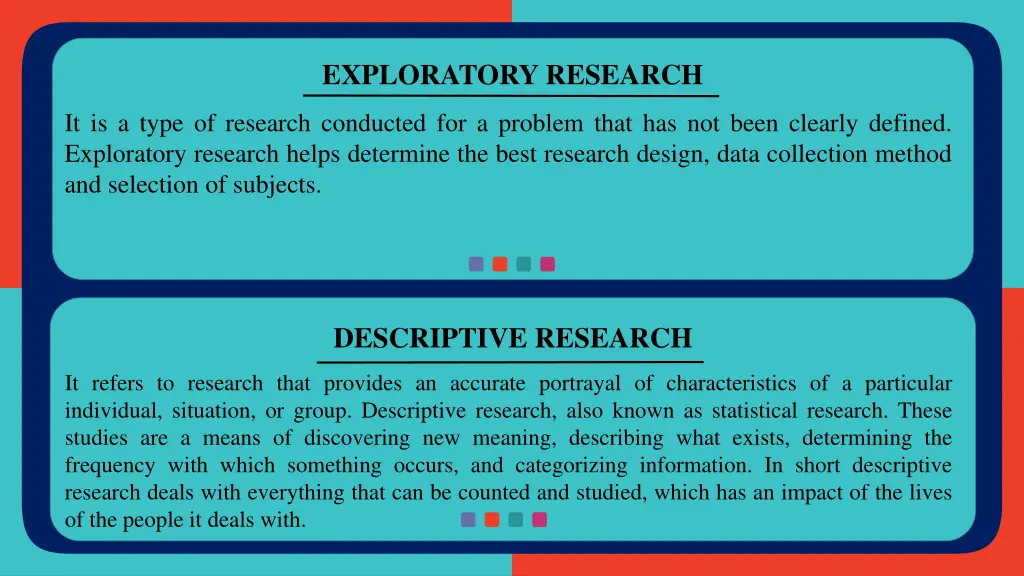 exploratory research