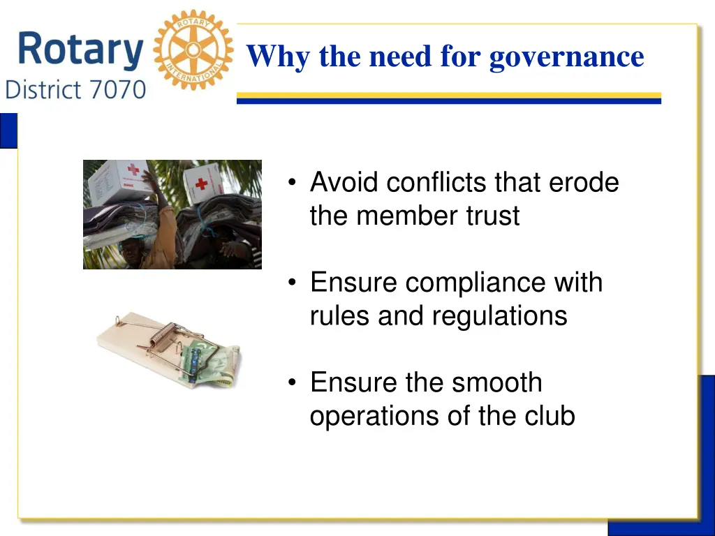 why the need for governance