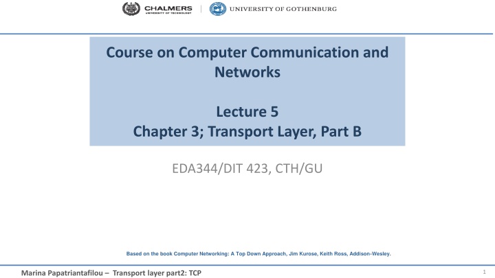 course on computer communication and networks