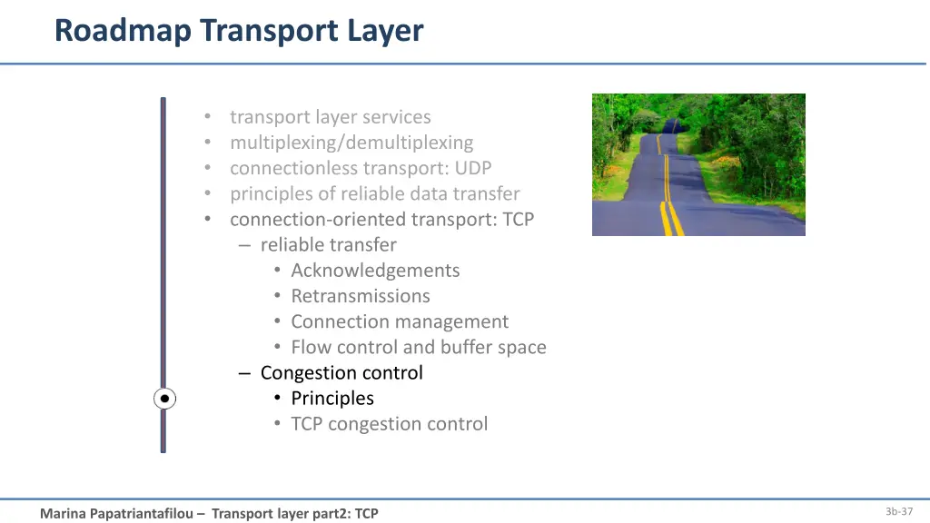 roadmap transport layer 5