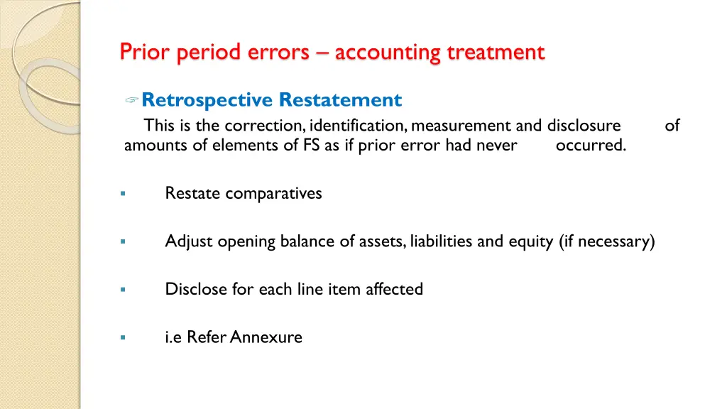prior period errors accounting treatment
