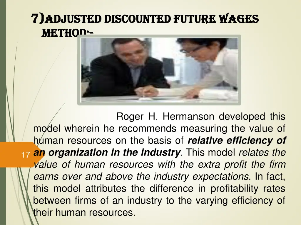 7 7 adjusted discounted future wages adjusted
