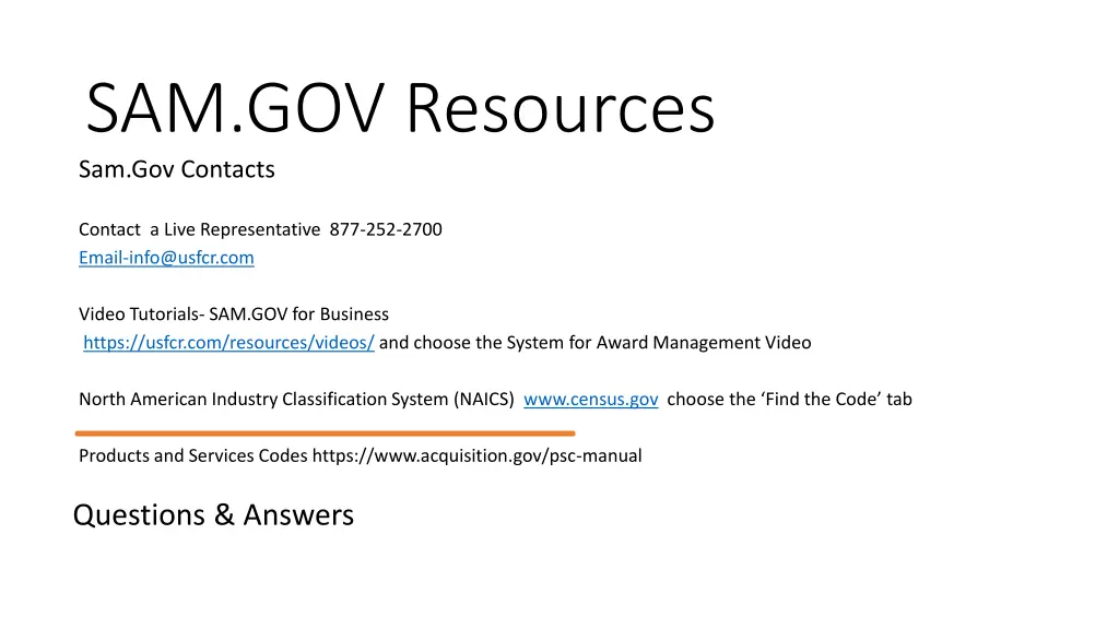 sam gov resources sam gov contacts
