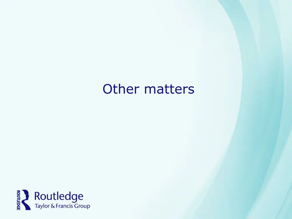 other matters