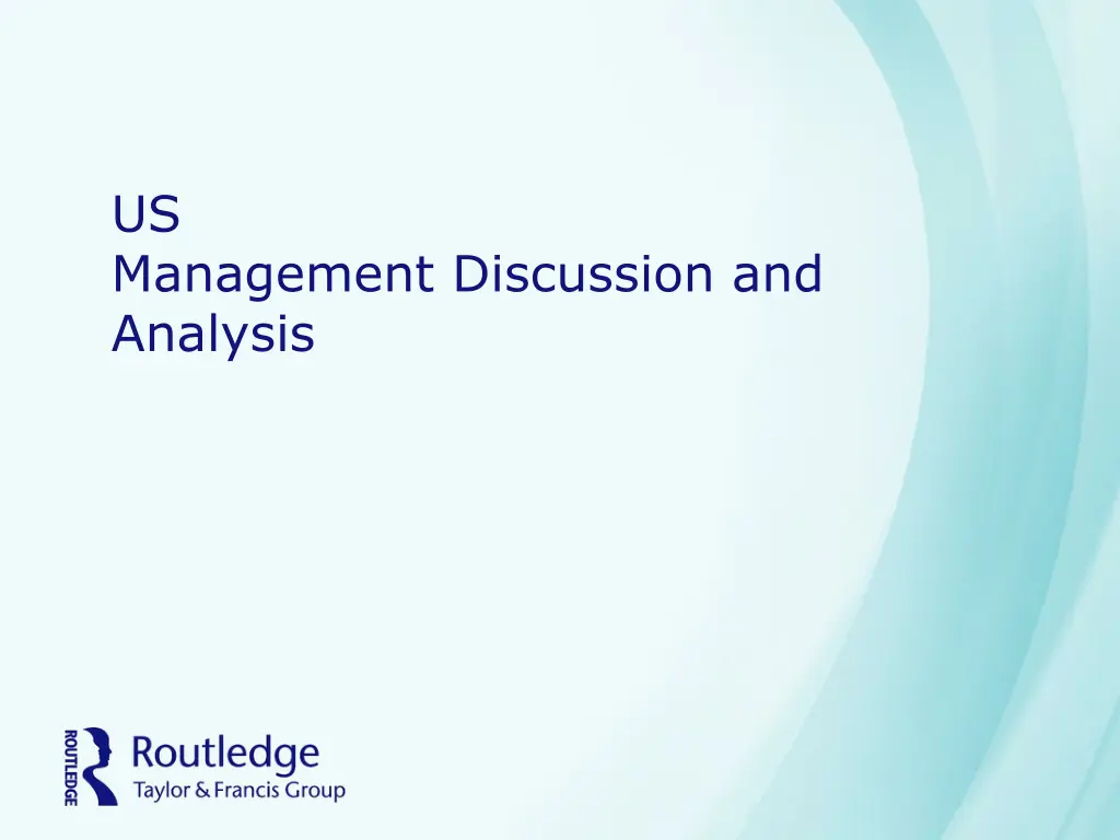us management discussion and analysis