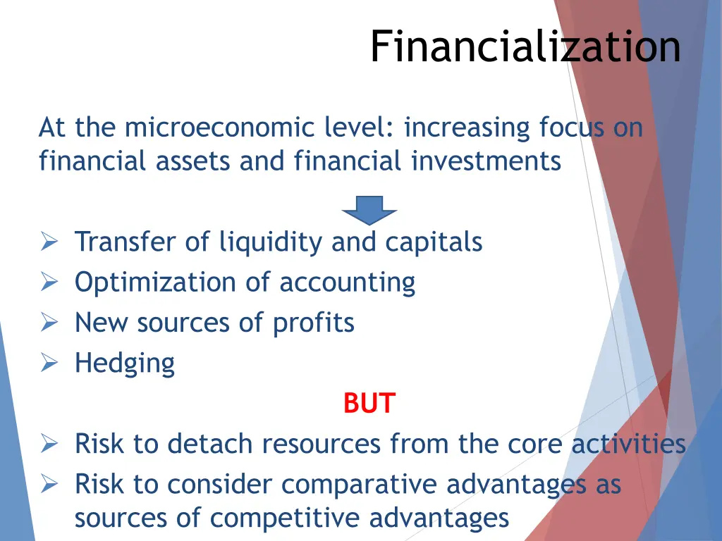 financialization