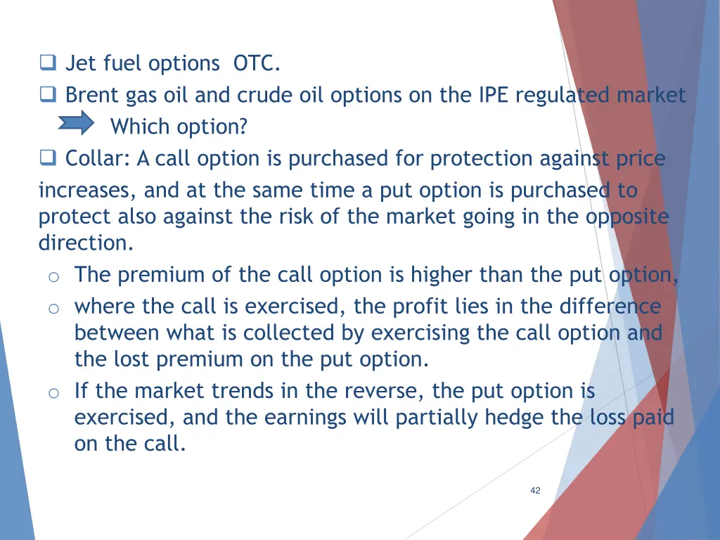 jet fuel options otc brent gas oil and crude