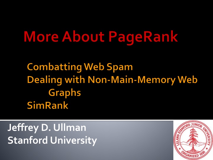 jeffrey d ullman stanford university