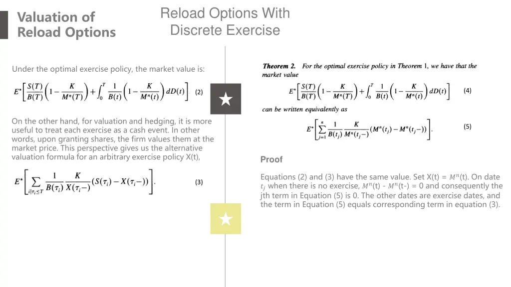 reload options with discrete exercise 3