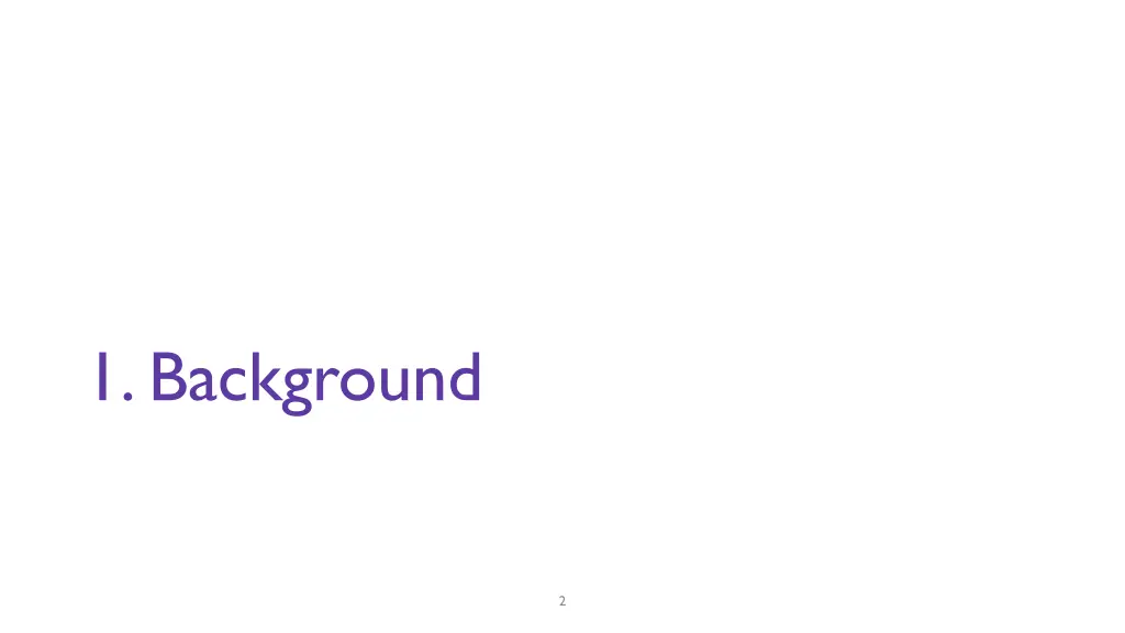 1 background