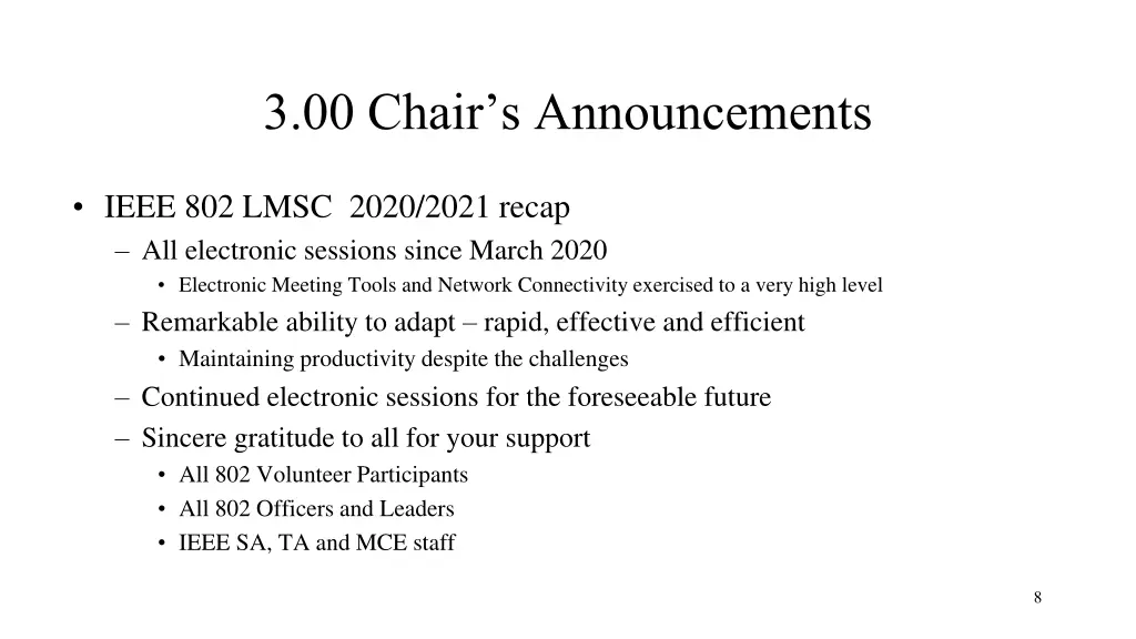 3 00 chair s announcements 3