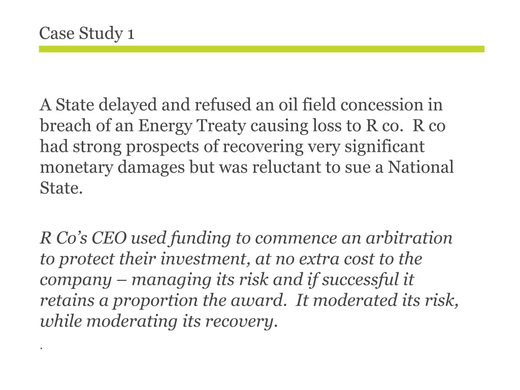 case study 1