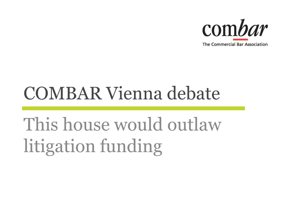 combar vienna debate 1
