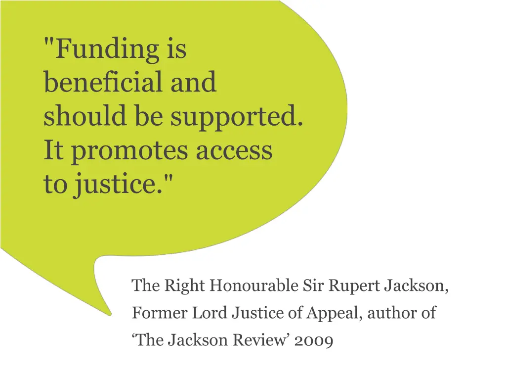 funding is beneficial and should be supported