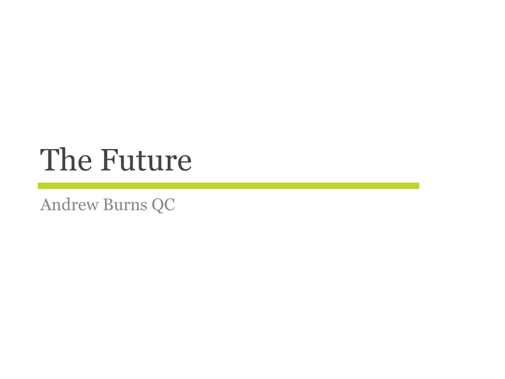 the future