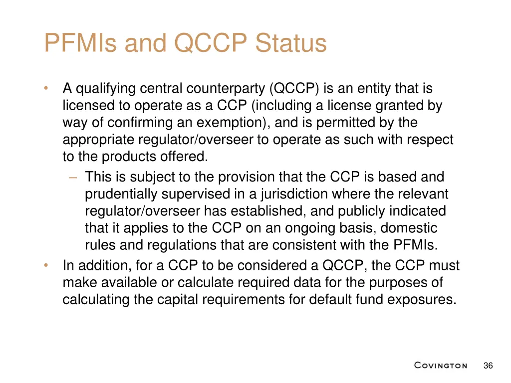 pfmis and qccp status