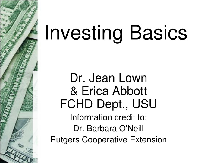 investing basics