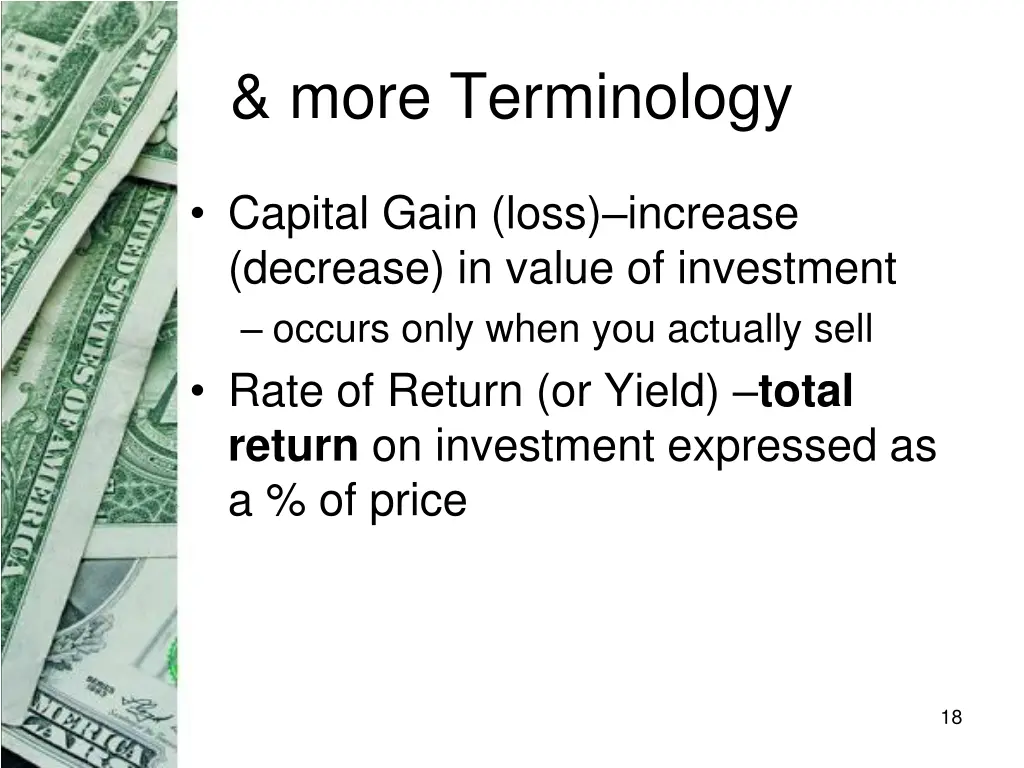 more terminology 1