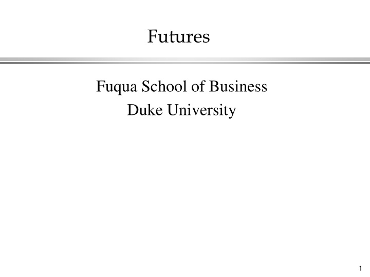 futures