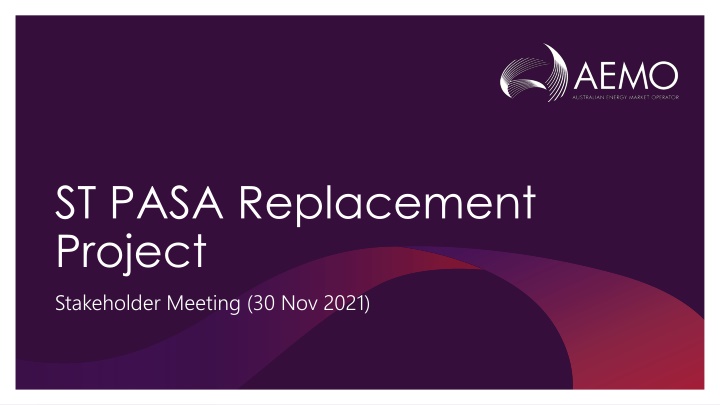 st pasa replacement project stakeholder meeting