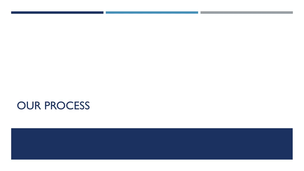 our process