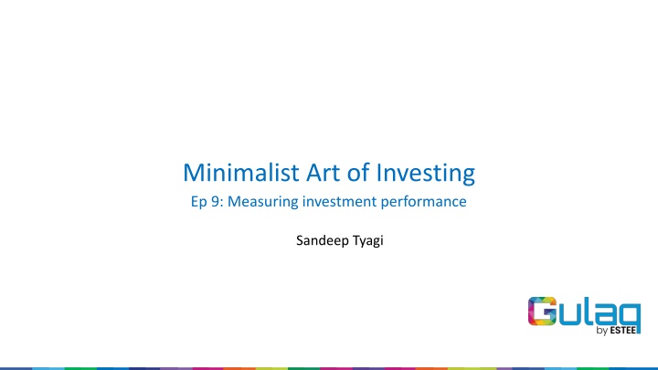 minimalist art of investing ep 9 measuring