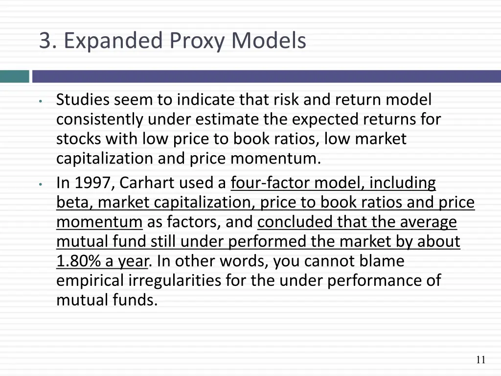 3 expanded proxy models